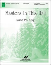 Masters in This Hall Handbell sheet music cover